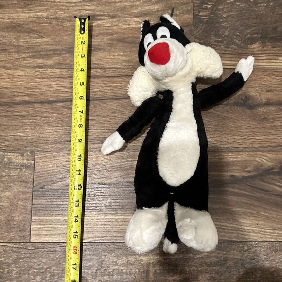 Warner Bros. Other - Vintage Warner‎ Brothers Sylvester Plush, 1990 Mighty Star 15"